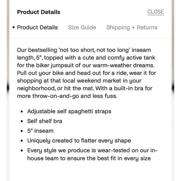 Beyond Yoga Brown Birch Heather Spacedye Keep Pace Biker Jumpsuit Size XS - Picture 8 of 10